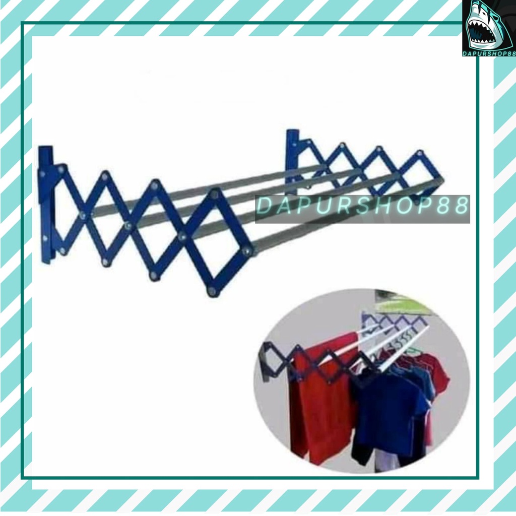 4pipe Folding Wall Clothesline/4Pipe Folding Wall Clothesline/Clothes Wall Clothesline