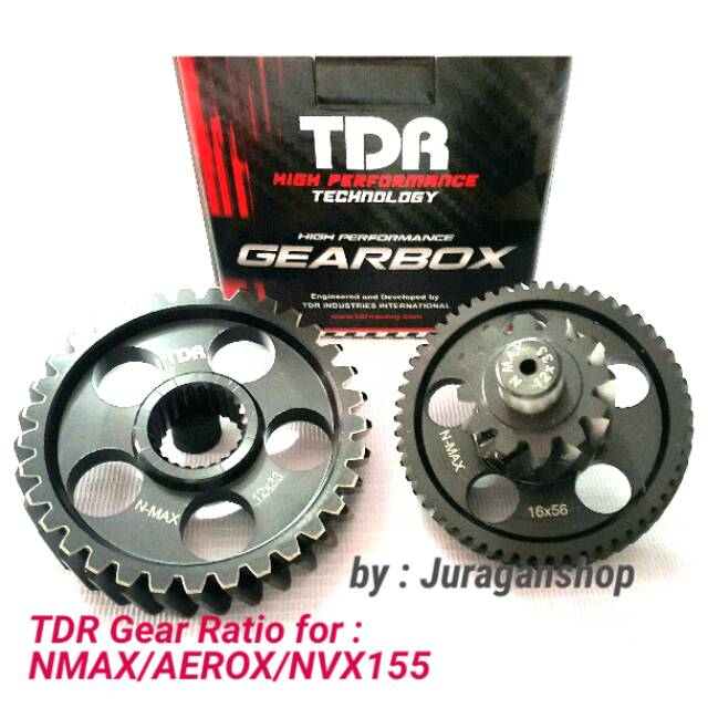 NMAX Ratio Gear AEROX/ NVX155/ - Gearbox Gear Ratio 12TX33T 12TX34T ...