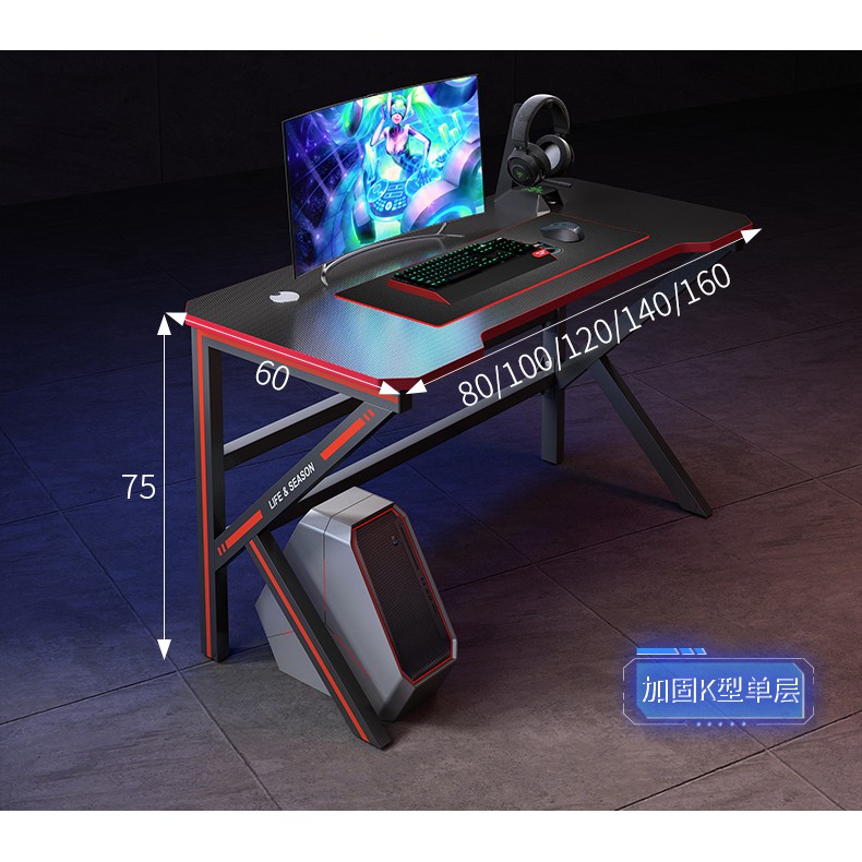 140cm x 60cm LIKE REGAL GAMING / WORKSTATION TABLE | Shopee Malaysia