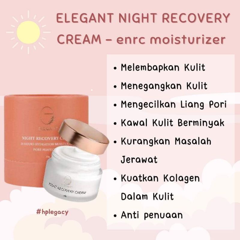 ELEGANT NIGHT RECOVERY CREAM (ENRC) | Shopee Malaysia