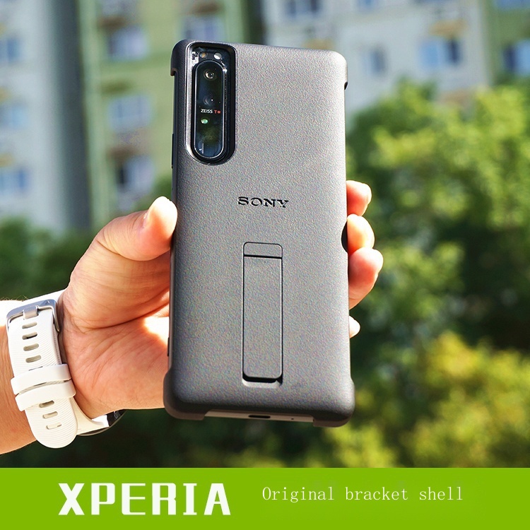 Funda / Coque Sony XQZ-CBDE Pour Xperia 5 V - Gris Pliable - Neuve