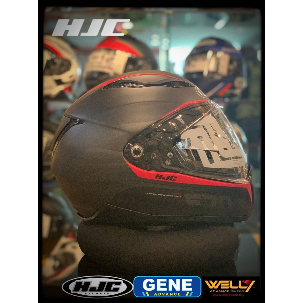 hjc f70 feron helmet MC-3HSF  Motorangutan Convenience is key with the internal HJC F70 Carbon Kesta Helmet
