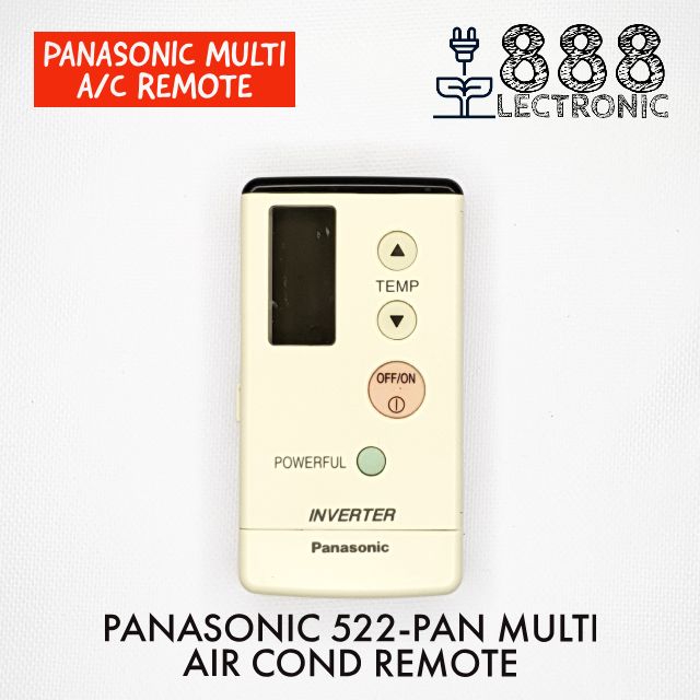 Panasonic Original Air Cond Remote Shopee Malaysia 2539