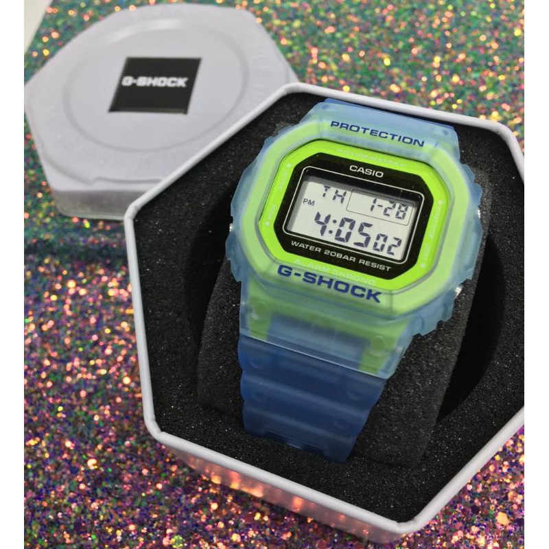 CASIO G-SHOCK 国内正規品 DW-5600LS-2JF 電子時計 G-SHOCK CASIO DW-5600LS-2JF カラースケルトン シリーズ 限定品