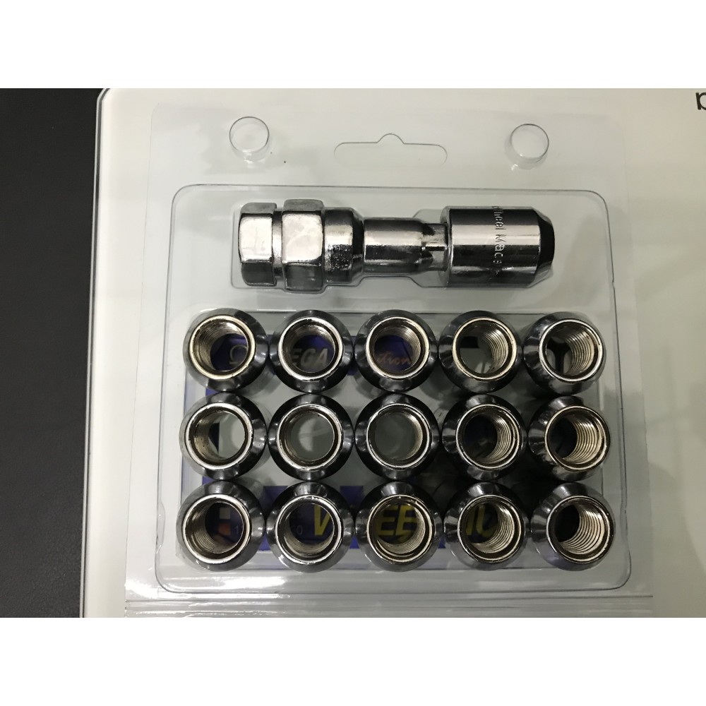 McWheel Allen Key Nut Open End Short (Silver) Shopee Malaysia