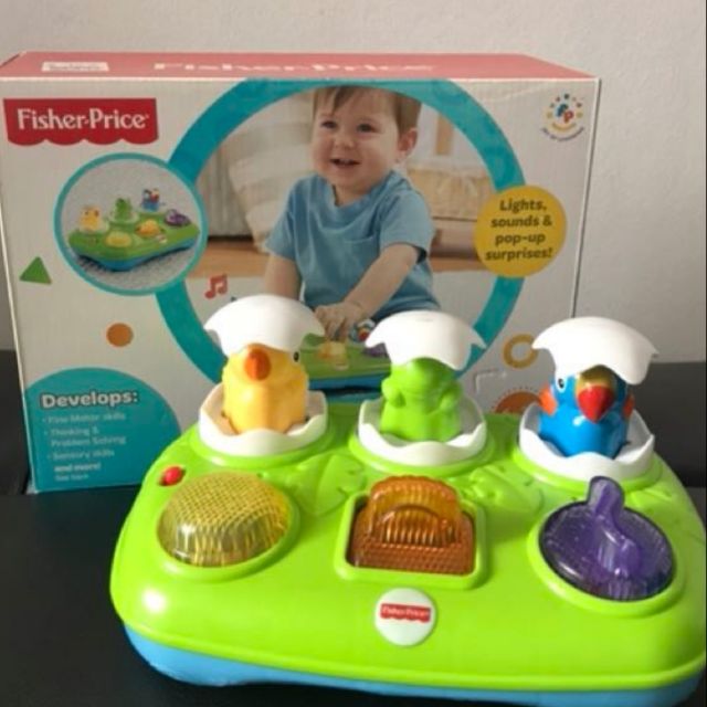 Fisher price cheap pop up eggs