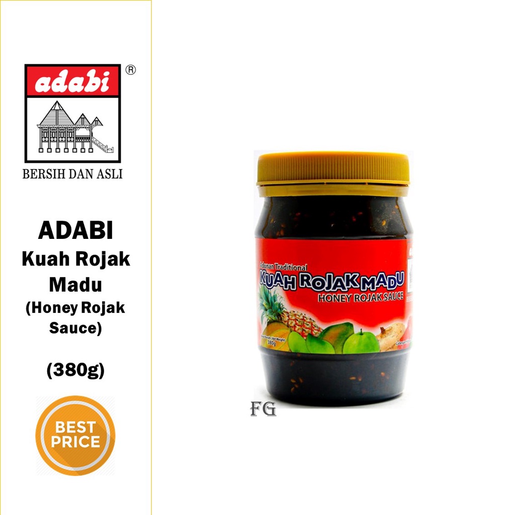 Adabi Kuah Rojak Madu 380g | Shopee Malaysia