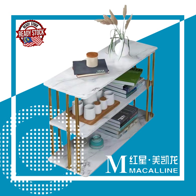 Macalline Sofa Side Table Living Room Multi Functional Organizer Table