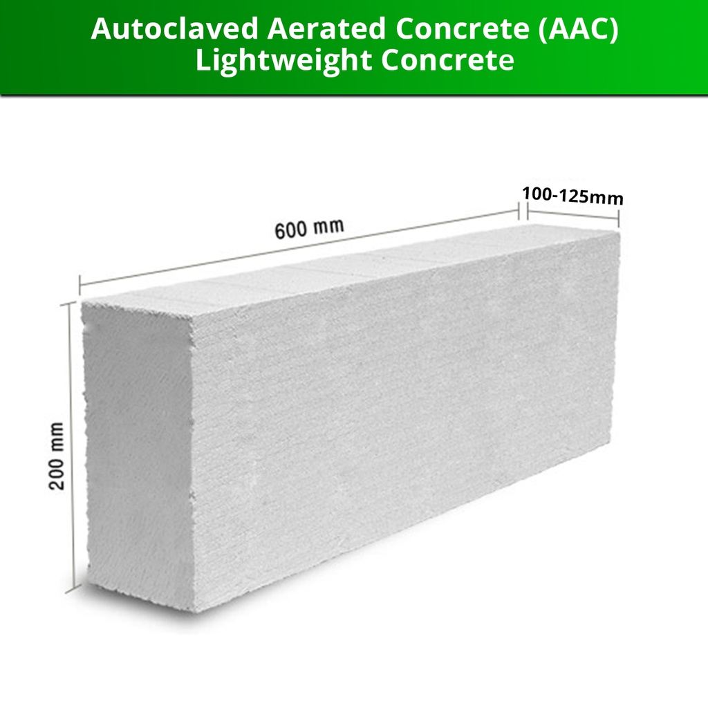[Kuala Lumpur & Klang Valley Only] Autoclaved Aerated Concrete (AAC