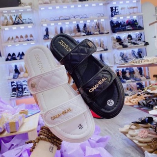 chanel shoes - Flat Sandals & Flip Flops Prices and Promotions - Women Shoes  Apr 2023 | Shopee Malaysia