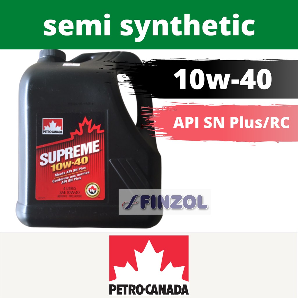 PETRO-CANADA SUPREME 10W-40 [4L] | Shopee Malaysia