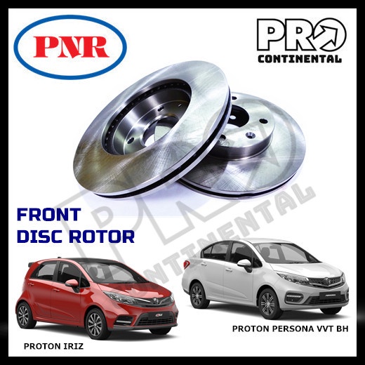 PNR PROTON IRIZ PERSONA BH VVT FRONT BRAKE DISC ROTOR [1 PAIR (LH+RH ...