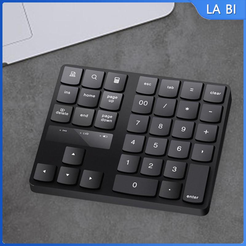 Wireless Numeric Keypad Keyboard Number Pad for Laptop PC, 35 FSK ...