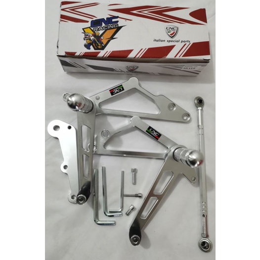 CNC HALF SET SHIFTER RAIDER150/R150 F. I SILVER | Shopee Malaysia