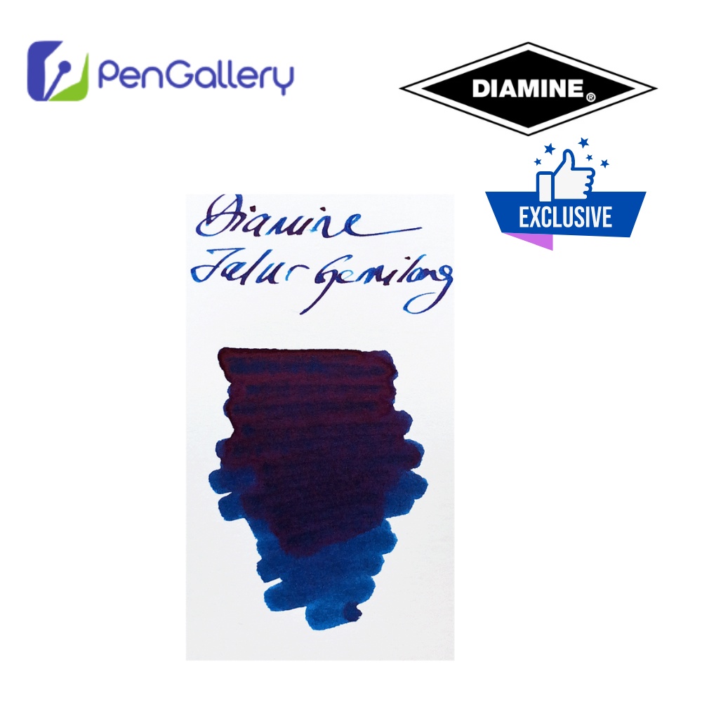 Diamine Bilberry Fountain Pen 80ml Bottle Ink - Malaysia - View #5