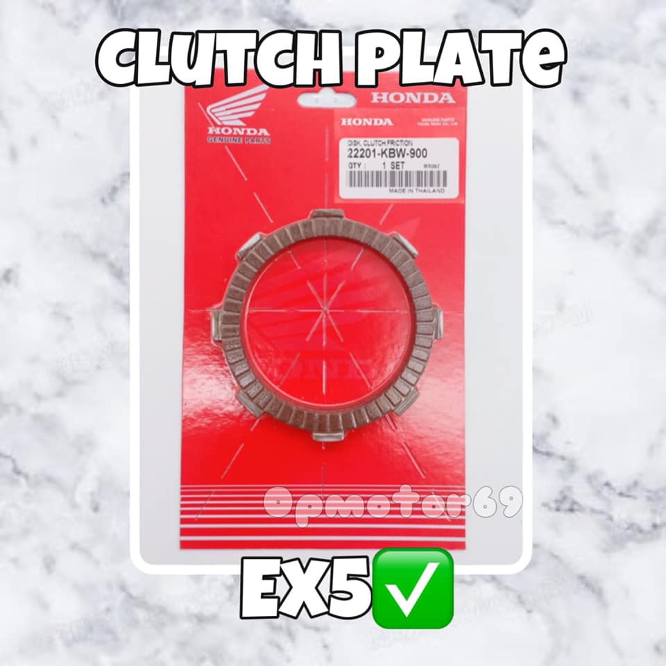 clutch plate ex5 racing