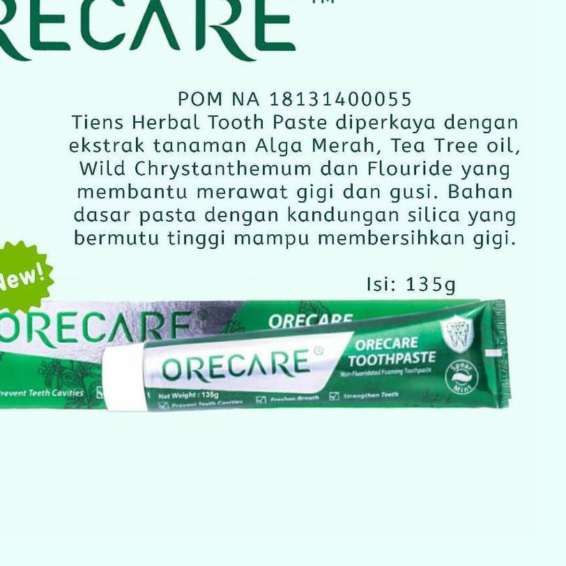 Orecare Toothpaste Whitening Toothpaste Original Super Whitening Teeth