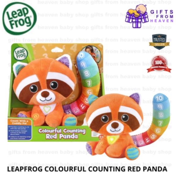 LEAPFROG COLOURFUL COUNTING RED PANDA 612100 | Shopee Malaysia
