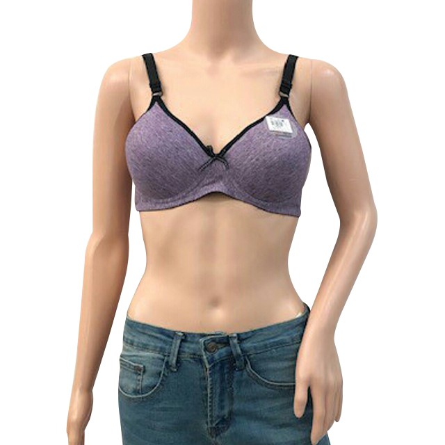 LOCAL READY STOCK Women Side Support Boost Push Up Embroidery Bra