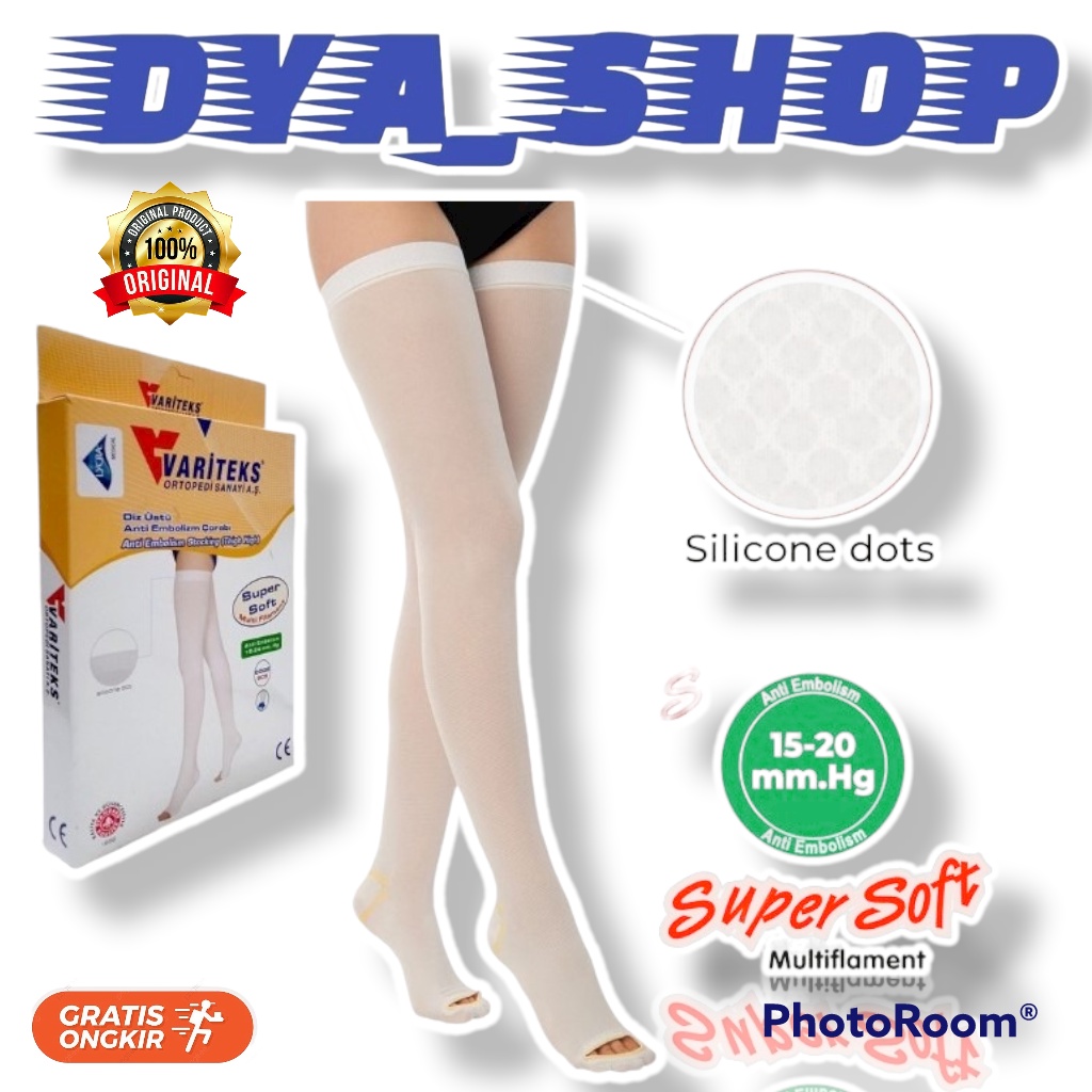 Varicose Veins Stockings - Varitex 909 Thigh High Anti Embolism (Anti ...