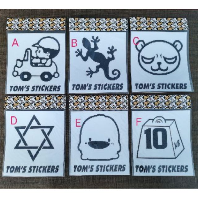 💓12cm Cartoon Stickers💓 | Shopee Malaysia