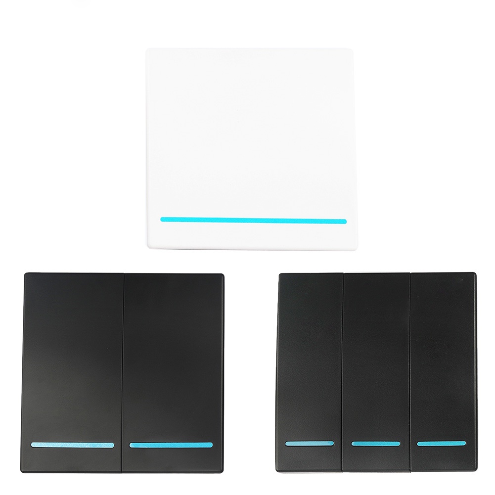 ROVF 1/2/3 Gang RF 433Mhz Smart home Push Wireless Switch Light Remote
