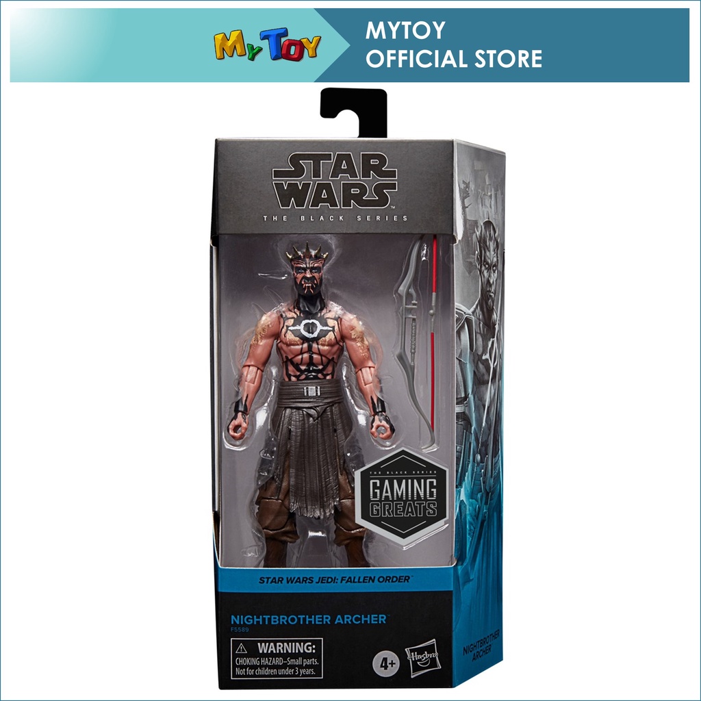 Hasbro Star Wars The Black Series 6 Inch Nightbrother Archer (Gaming ...