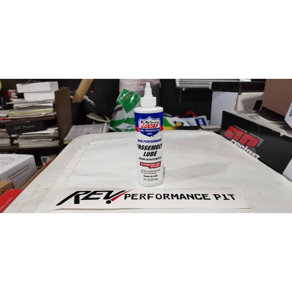 Lucas High Performance Engine Assembly Lube, Engine Builder Lubricant