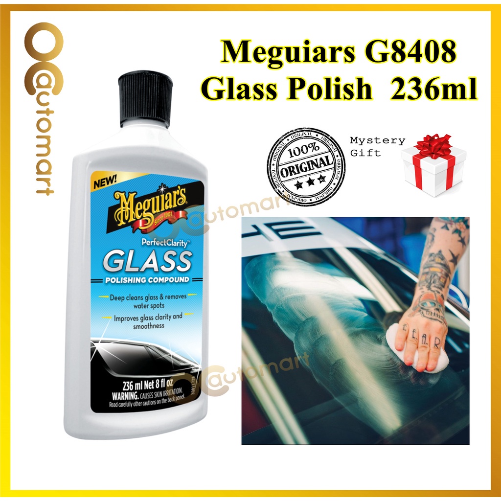 Meguiars glass deals polish