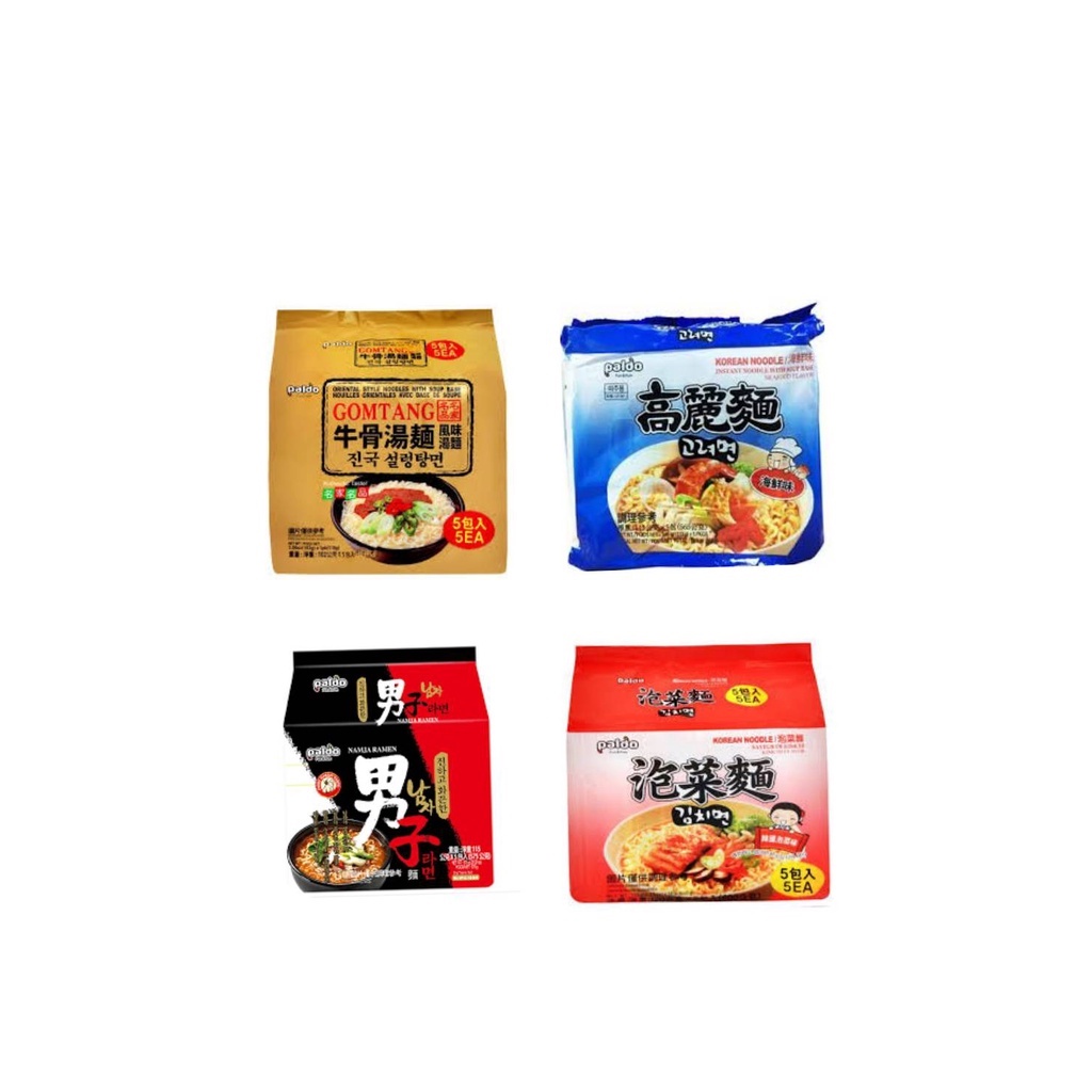 Korean PALDQ Beef Bone Noodle Soup Eight Kimchi Noodles Shopee Malaysia
