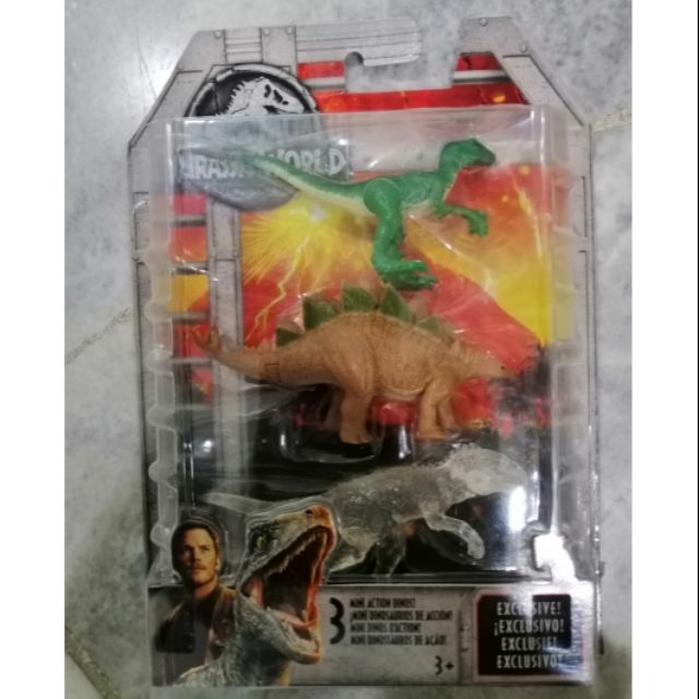 Pack de 3 : Bolsas Sorpresa Jurassic World Mini Dino por Mattel Pack de 3 : Bolsas Sorpresa Jurassic World Mini Dino por Mattel