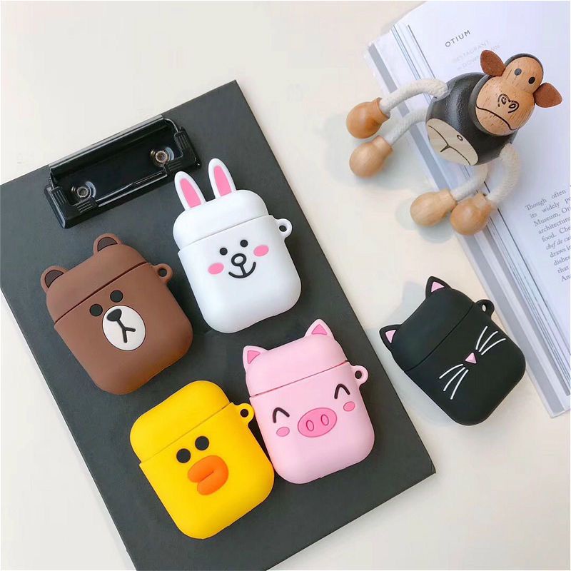 Airpods case i12 case inpods 12 universal cartoon protective cute