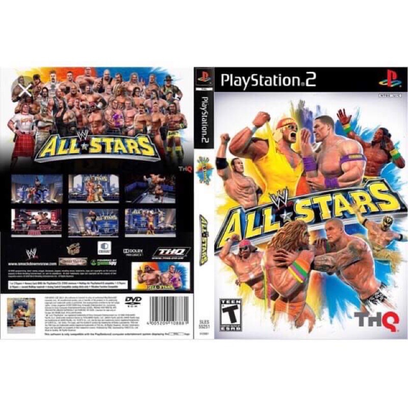 Wwe all stars best sale ps2