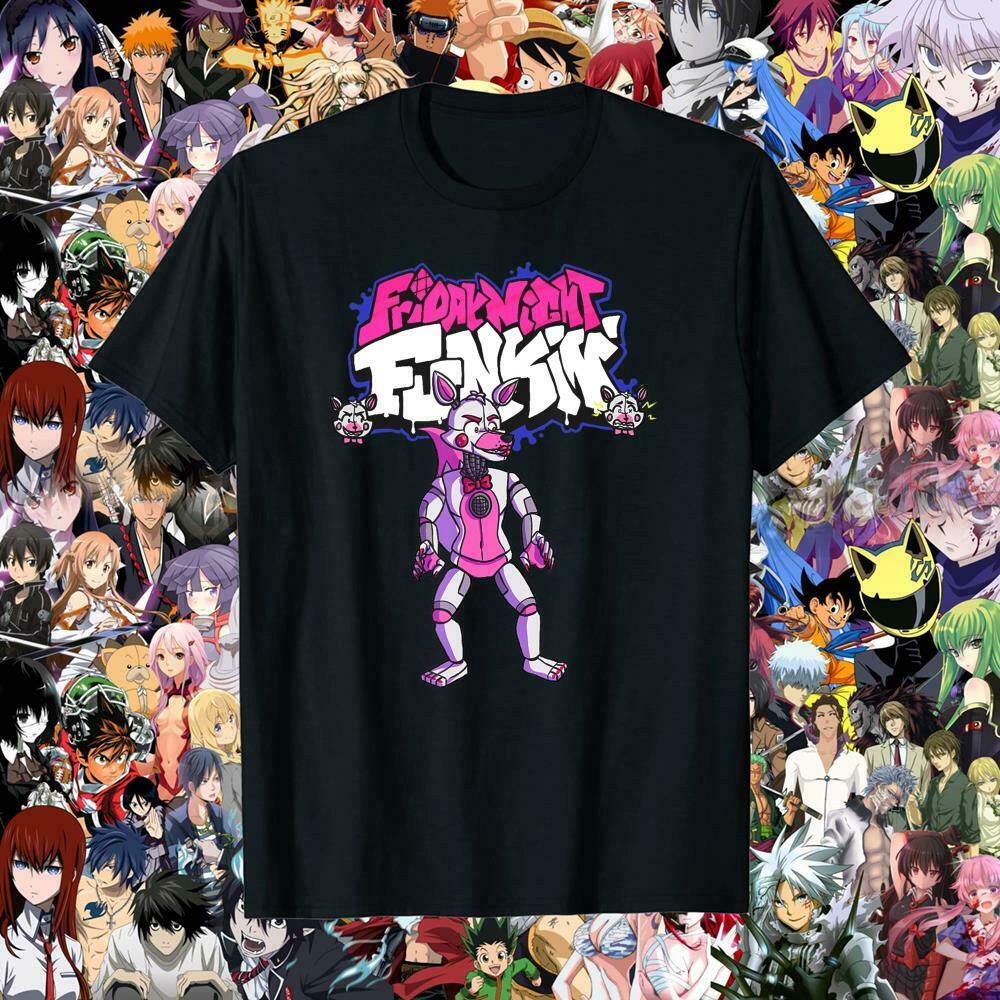 Best Selling Summer T-Shirts Mans Friday Night Funkin Funtime Foxy ...