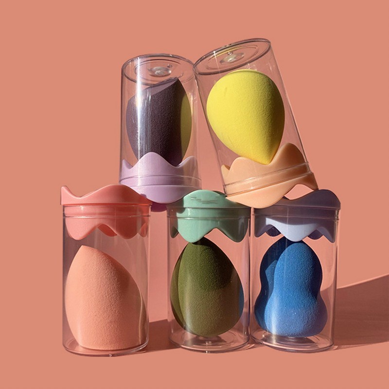 Breathable Anti-mold Dust-free Makeup Sponge Organizer/Egg Sponge ...