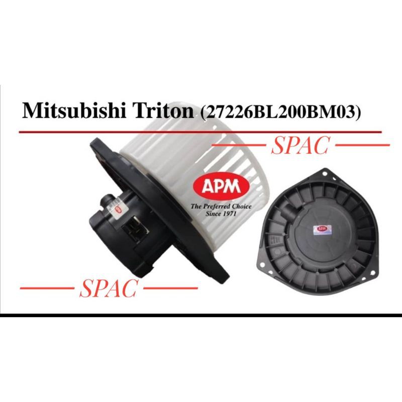 MITSUBISHI TRITON O MODEL ORIGINAL APM BLOWER MOTOR Shopee Malaysia