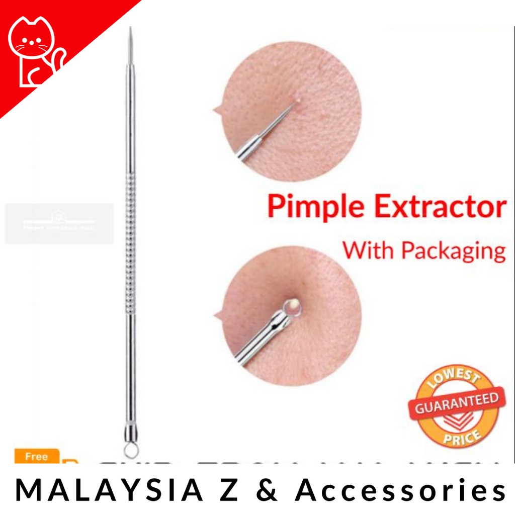 Blackhead Remover Needle Acne Comedone Stainless Steel Pimple Extractor Shopee Malaysia 5688