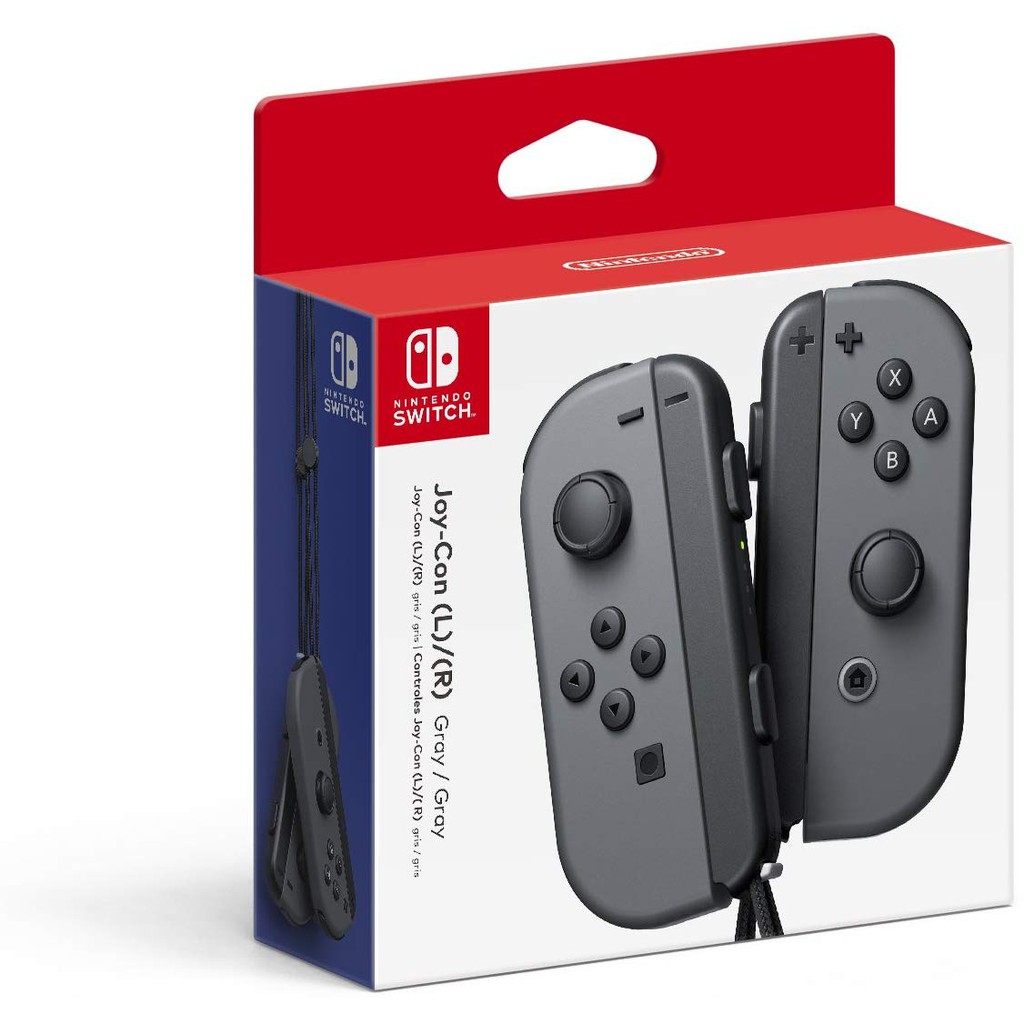 Nintendo Switch Left/Right Joy-Con Gray Controller | Shopee Malaysia