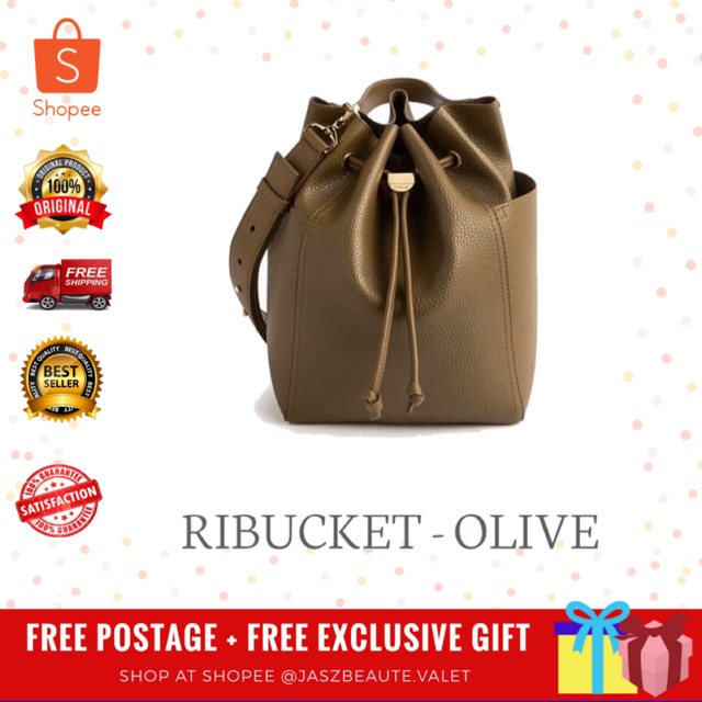 ORIGINAL SOMETIMES x RIZALMAN RIBUCKET BAG IN OLIVE Shopee Malaysia