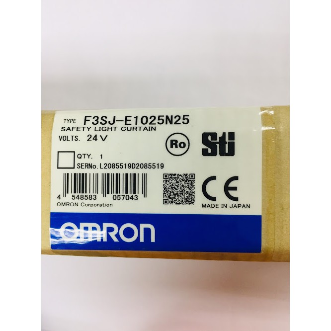 OMRON SAFETY LIGHT CURTAIN SENSOR F3SJE1025N25 Shopee Malaysia