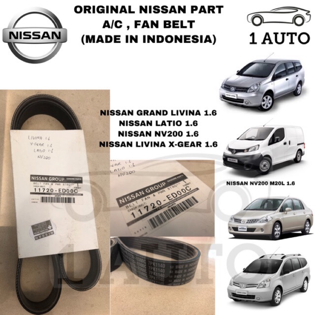 Nissan livina store spare parts