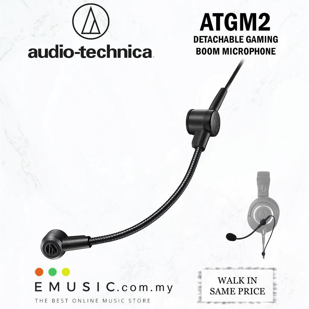 Audio Technica AT-GM2 Detachable Gaming Boom Gooseneck Microphone ...