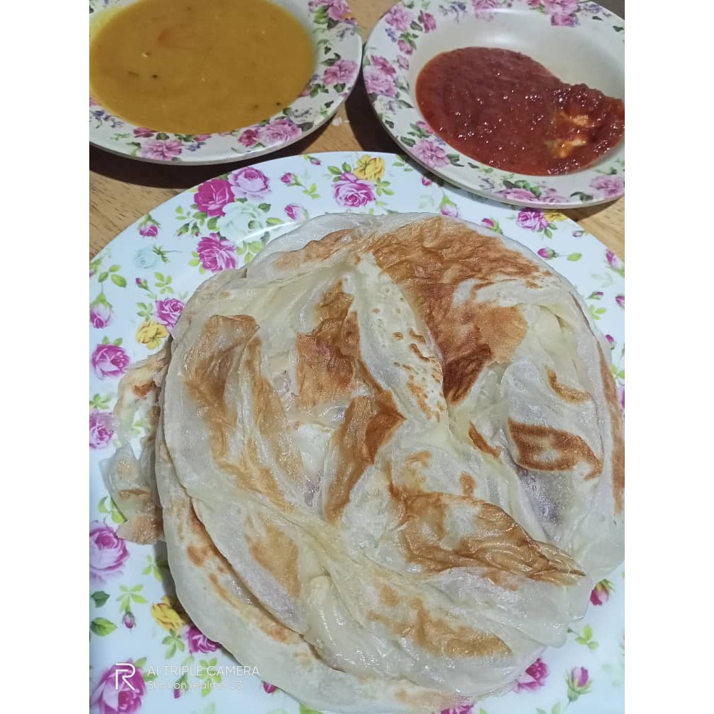 ROTI CANAI LEMBUT, FLAKY & TAK LIAT (VACUUM PACK) | Shopee Malaysia