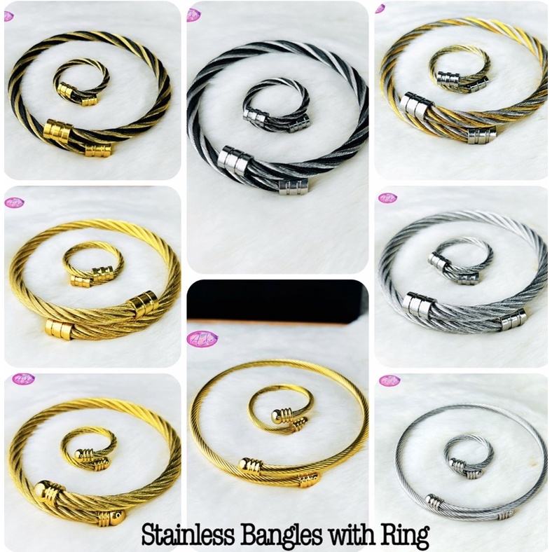 Give Me Best Buy Twotone Stainless Steel Stainless Steel 17 mm Watch Band Replacement 5755TX_K0027565 main image 1