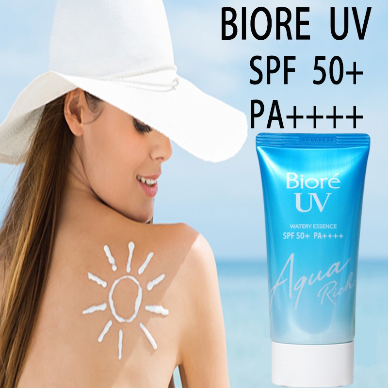 Ready Stock Original BIORE UV Aqua Rich Watery Essence SPF 50 PA