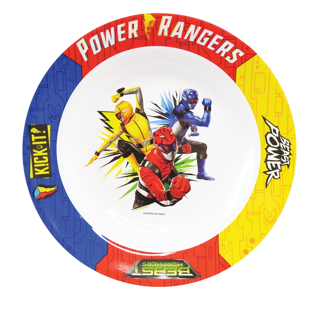 Power Ranger Beast Morphers Melamine Deep Plate (8-Inch) | Shopee Malaysia
