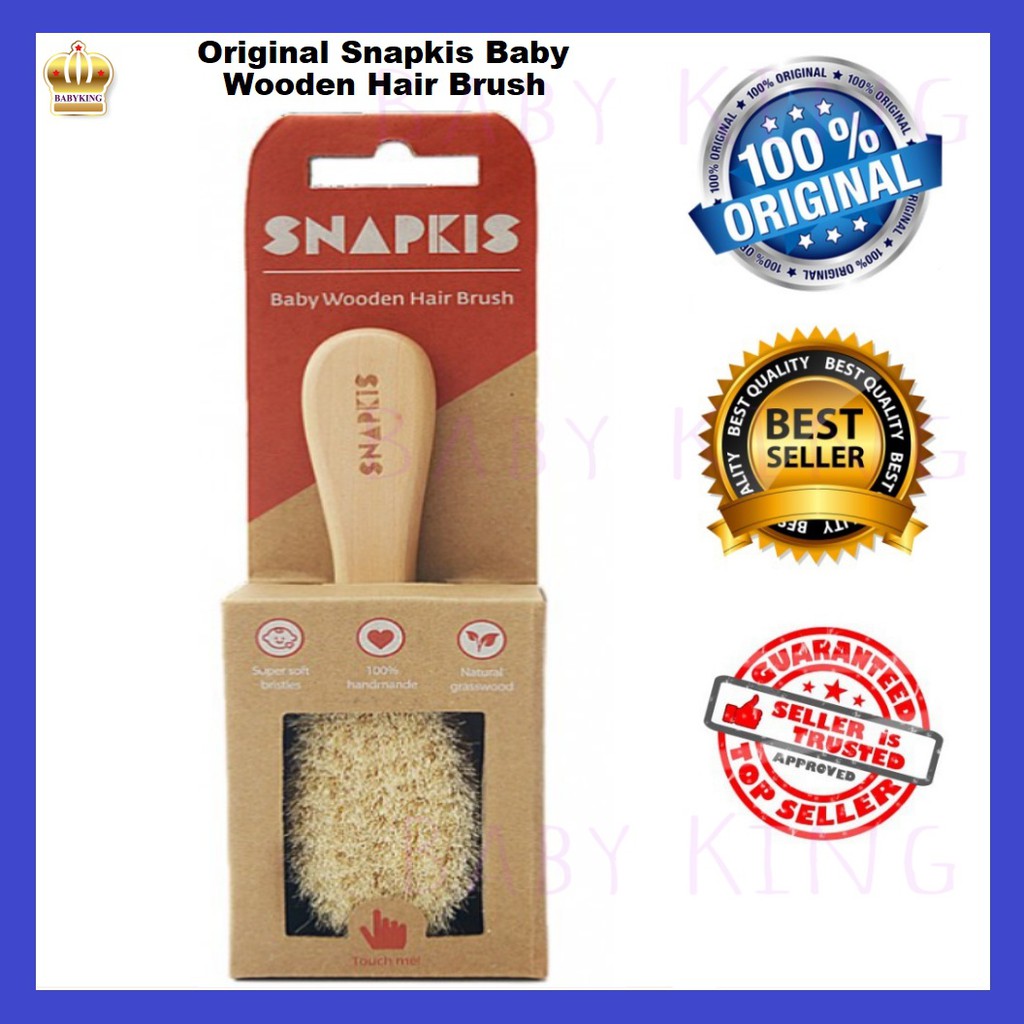 Snapkis 6-Piece Brush Set Grey/Beige main image 0