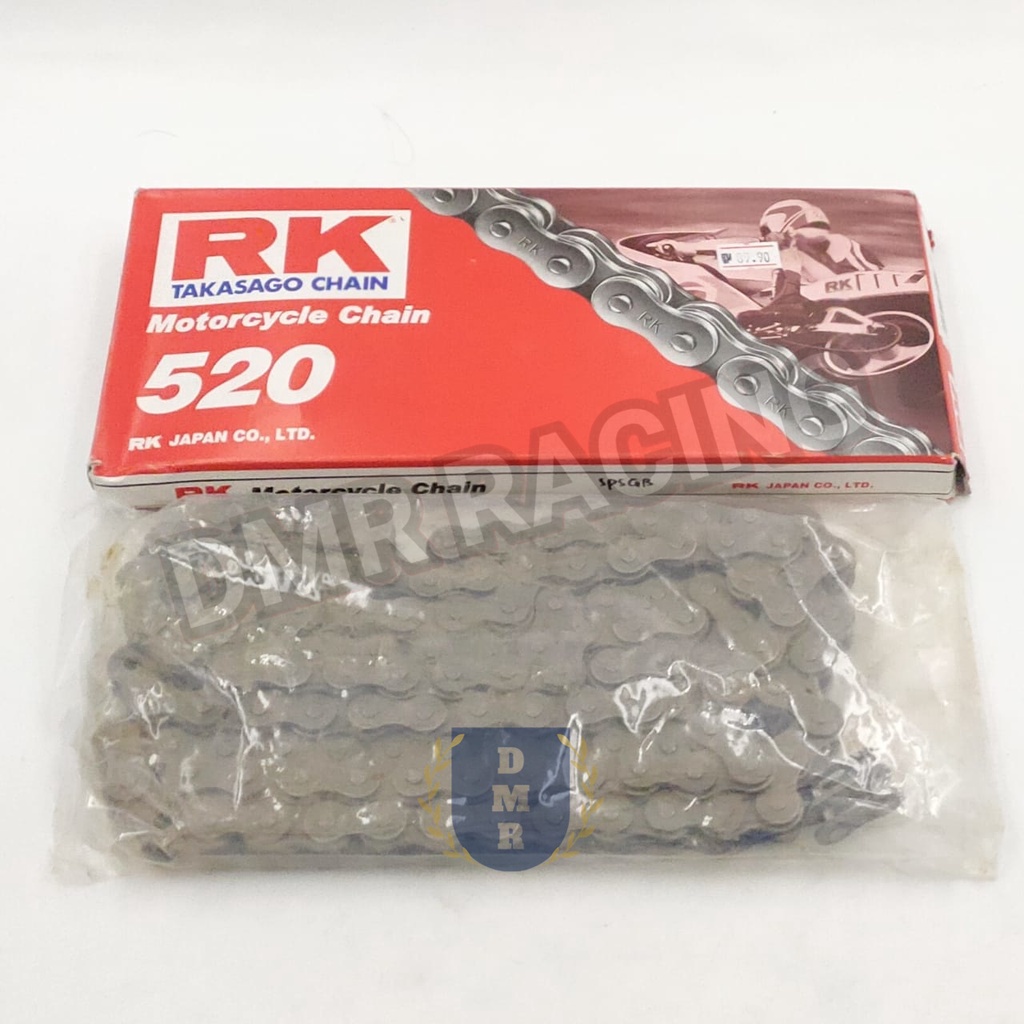 Original RK Japan 520 Motorcycle Chain 120L (R25/NINJA250/CBR250RR/SHR ...