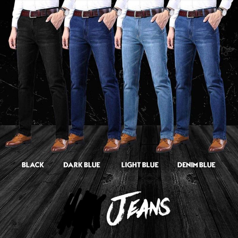 seluar jeans Lelaki Super Stretchable Kain Terbaik Seluar Jeans Premium ...