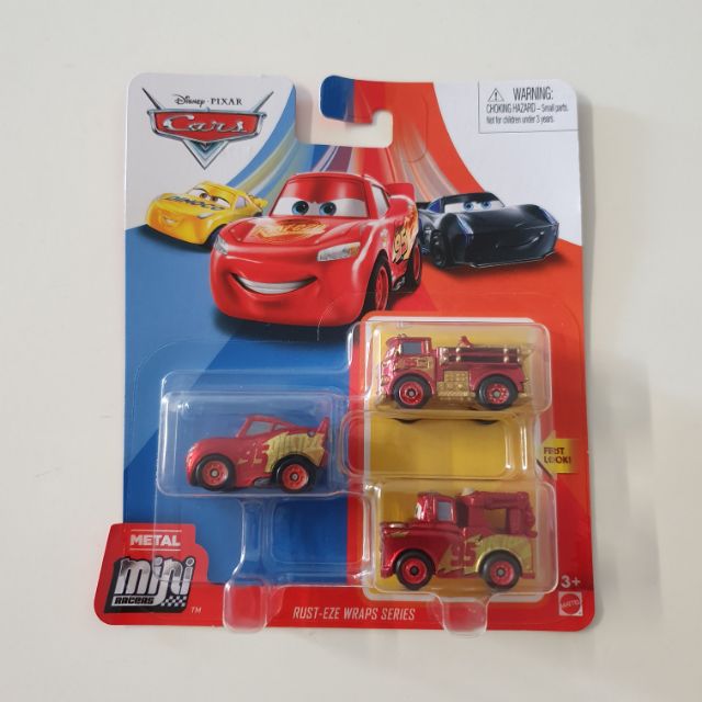Disney Cars Metal Mini Racers Rust-Eze Wraps Series Limited Edition ...